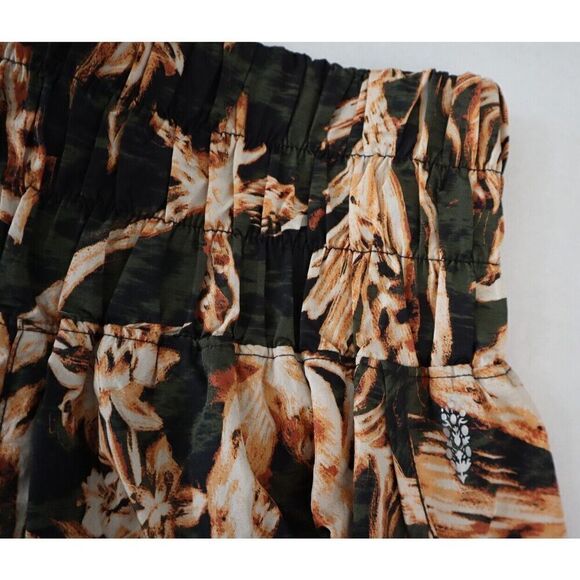 FP Movement OB1223545 Women Sz M Green Combo The Way Home Printed Running Shorts - Picture 4 of 9